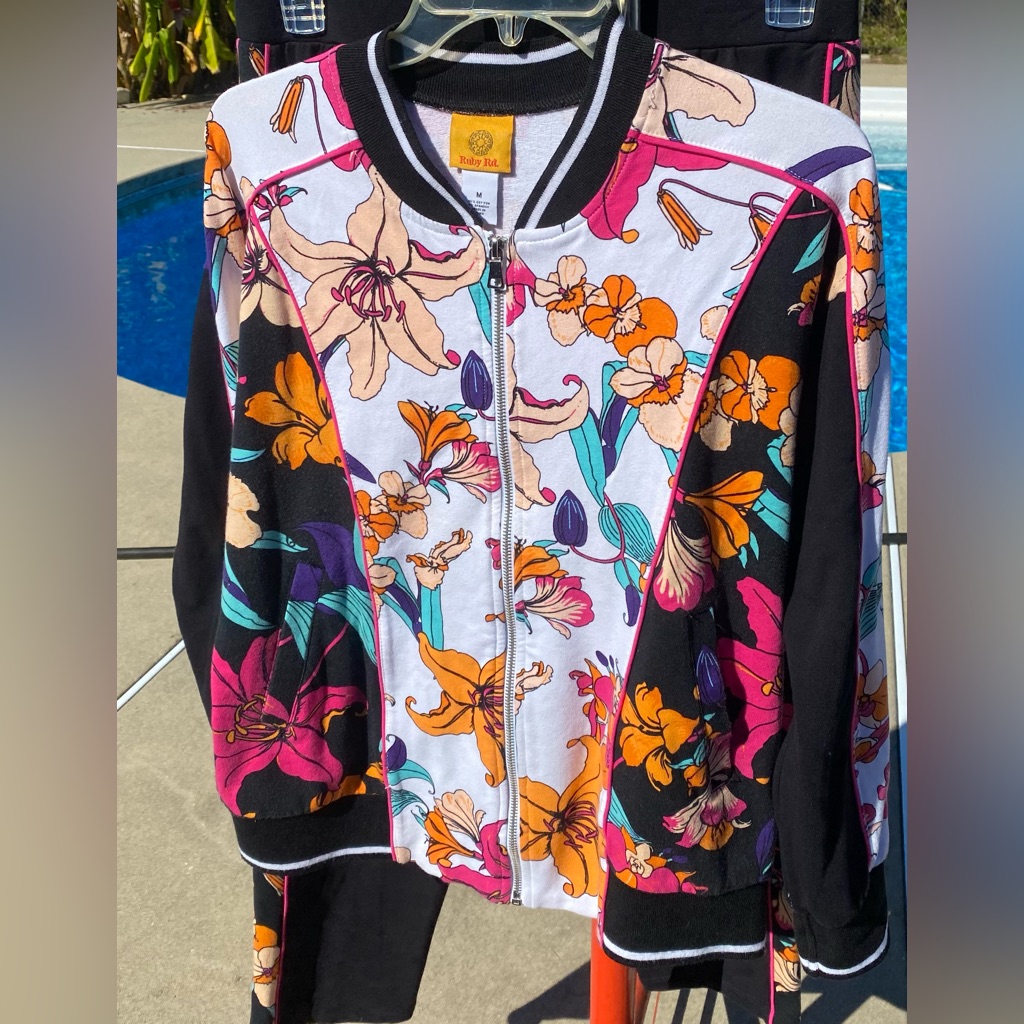 Ruby Rd Zip Jacket And Matching Pants